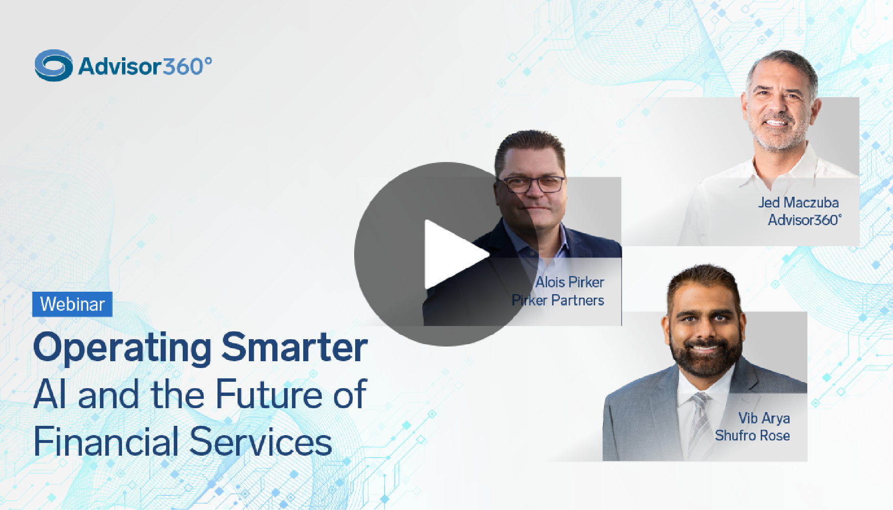 Operating Smarter AI and the Future of Financial Services