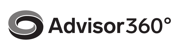 Advisor360 Black logo
